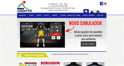 Desktop Screenshot of koontz.com.br