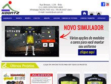 Tablet Screenshot of koontz.com.br